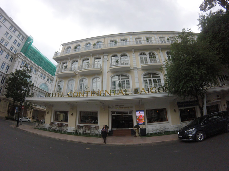 Hotel Continental Saigon with a french style in ho chi minh