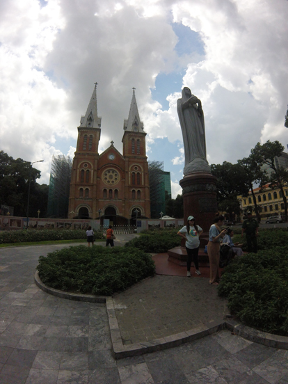 a repolic of notre dame, catholic church in ho chi minh