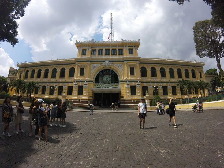 Post office building in ho chi minh