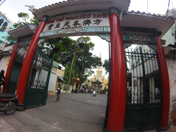 san francis javier church in ho chi minh