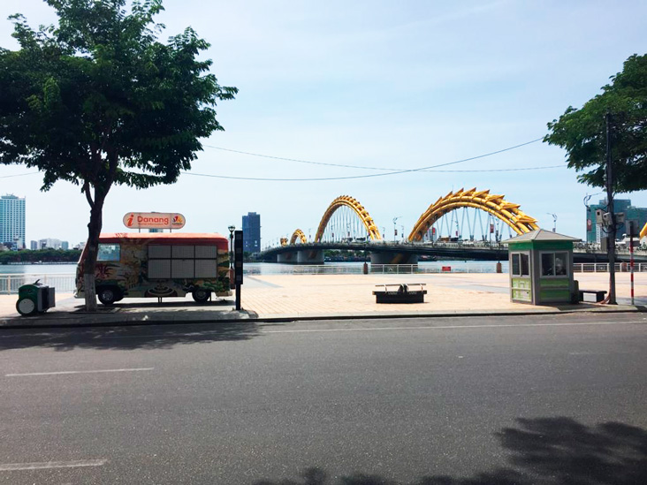 Dragon Bridge in Da Nang