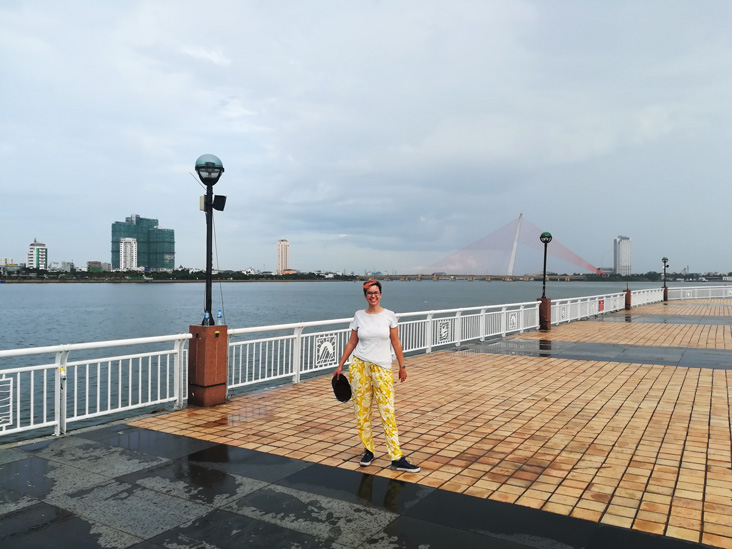 a short rain fall in da nang vietnam during our stay there