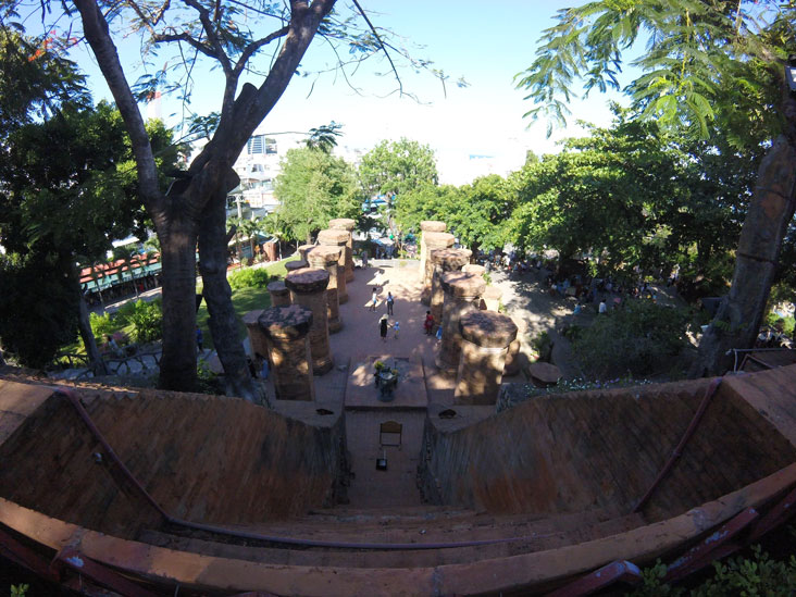 a picture of the stairs in po nagar nha trang