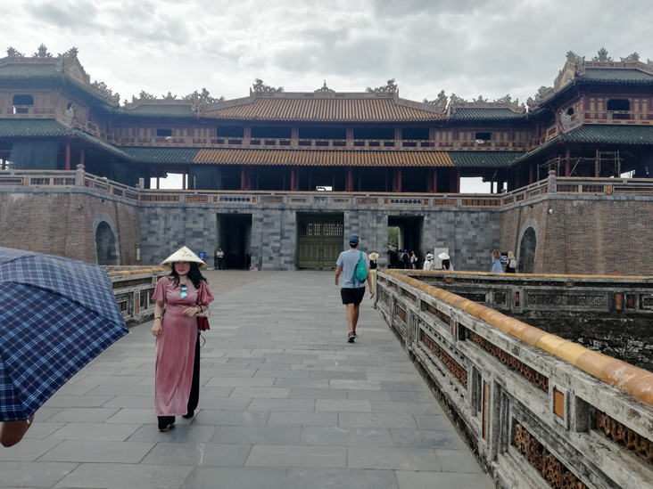 imperial city in hue, residence of the emperadors