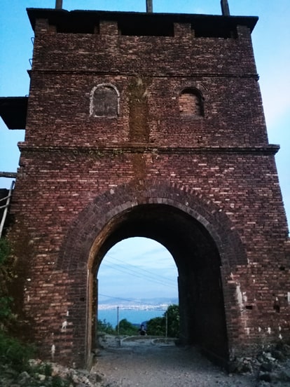 tower used to be a bunker during the american invasion in vietnam