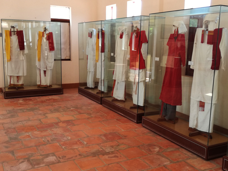Costumes in the museum of po klong garai