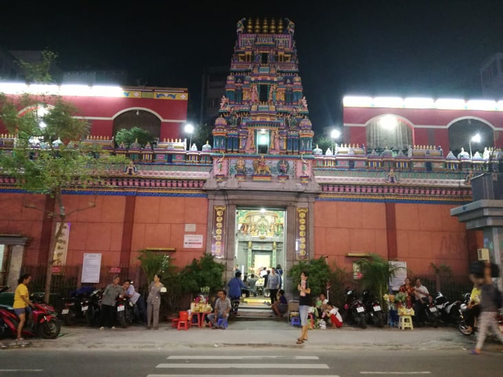 Mariamman Hindu Temple in ho chi minh vietnam