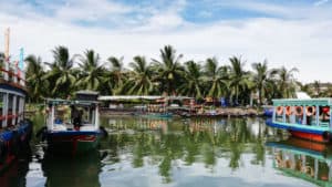 Hoi An River and Colorful Boats