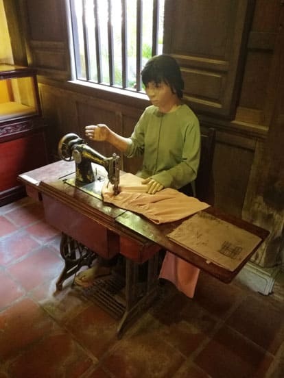 tailoring in hoi an museum